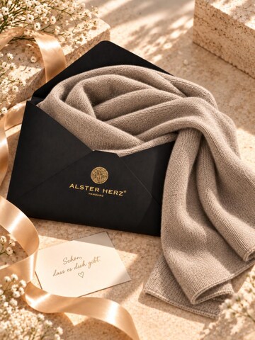 Alster Herz - Chal 'GSTAAD' en gris