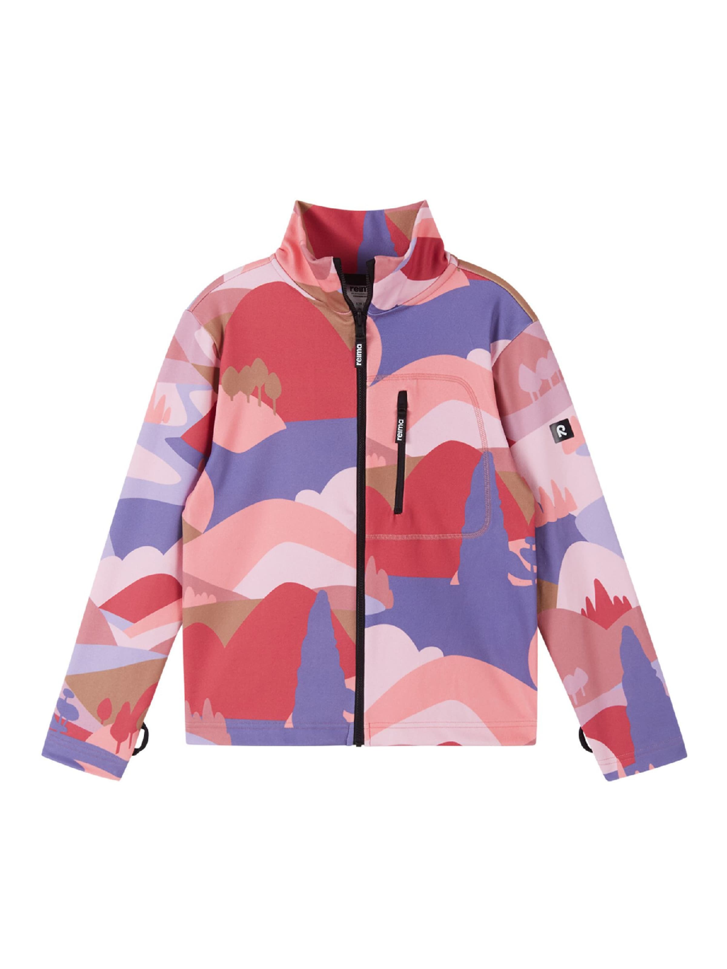 Reima Fleece jas 'Iisisti' in Roze: voorkant