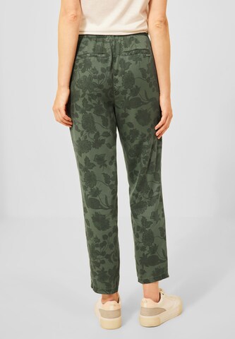 CECIL Tapered Broek in Groen