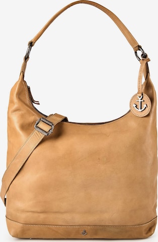 Harbour 2nd Shoulder Bag 'Anchor Love Emmy' in Brown: front