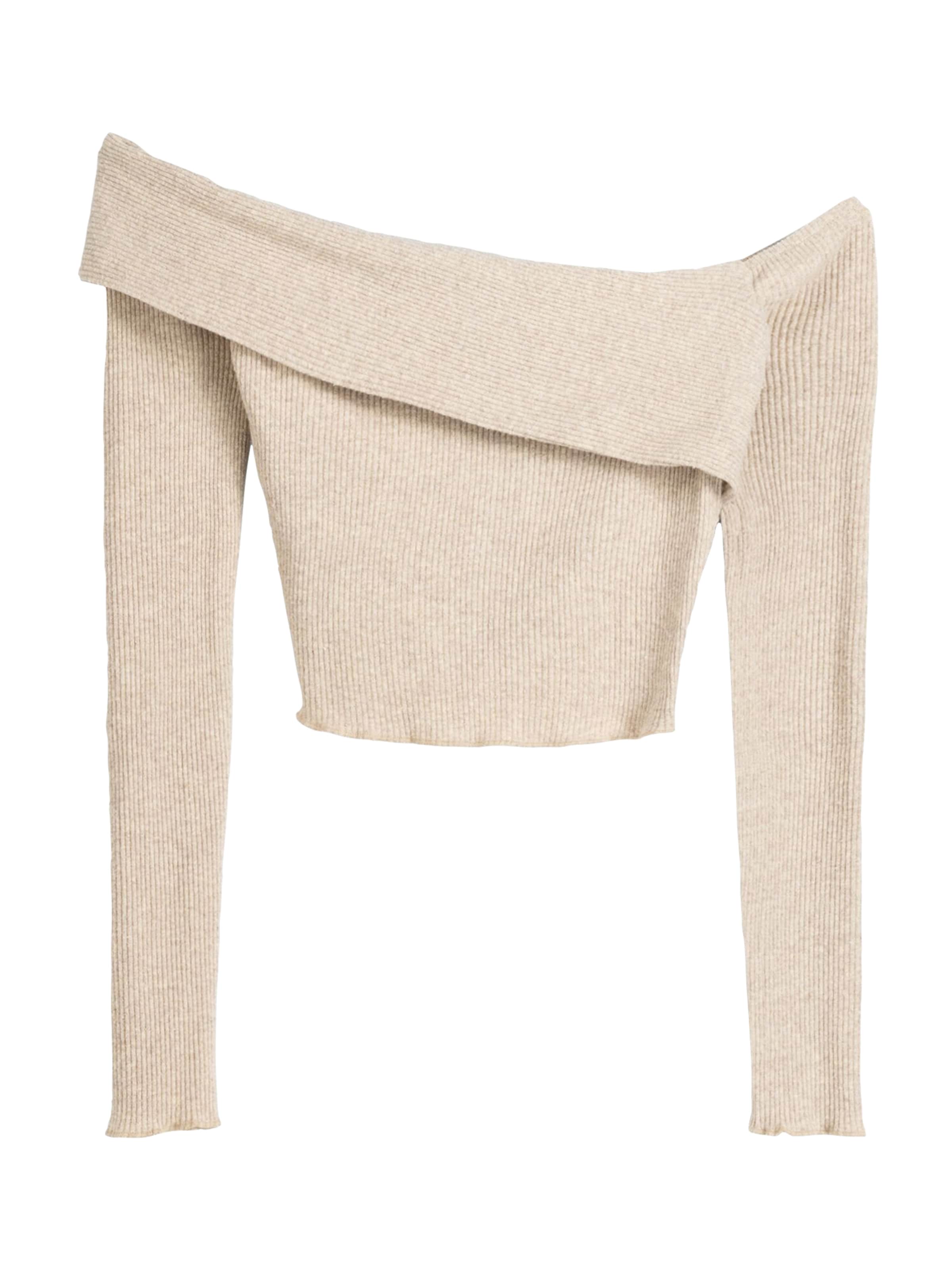 Bershka Pullover i beige: forside