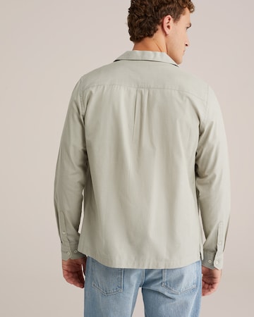 WE Fashion Regular fit Ing - zöld