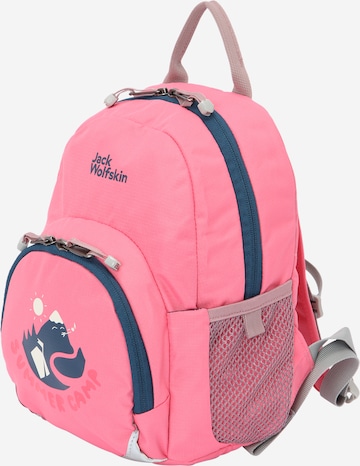 JACK WOLFSKIN Sports Backpack 'Buttercup' in Pink: front