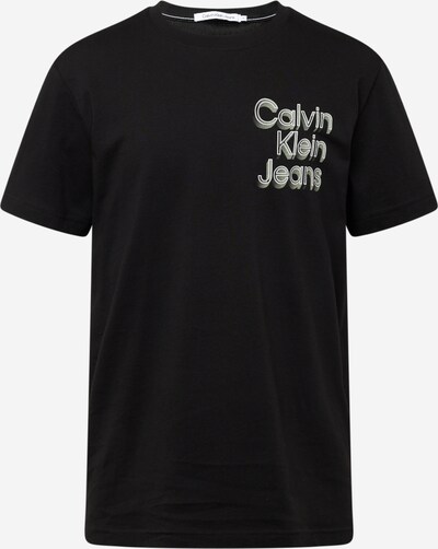 fekete / fehér Calvin Klein Jeans Póló, Termék nézet