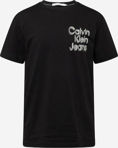 Calvin Klein Jeans Tričko - čierna / biela, Produkt
