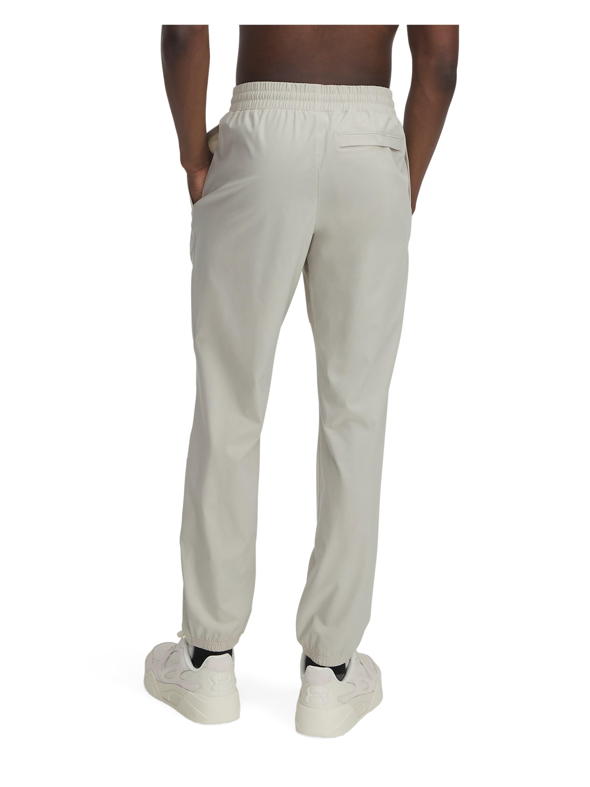 UNDER ARMOUR Tapered Sportbroek 'Vibe' in Groen