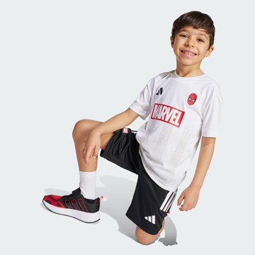 ADIDAS SPORTSWEAR Trainingsanzug 'Marvel Spider-Man' in Weiß