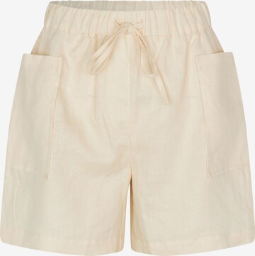 rosemunde Regular Broek in Beige: voorkant