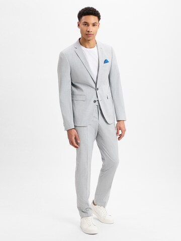 Finshley & Harding Slimfit Pak ' Oakland - California ' in Grijs: voorkant