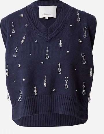 3.1 Phillip Lim - Pullover em azul: frente