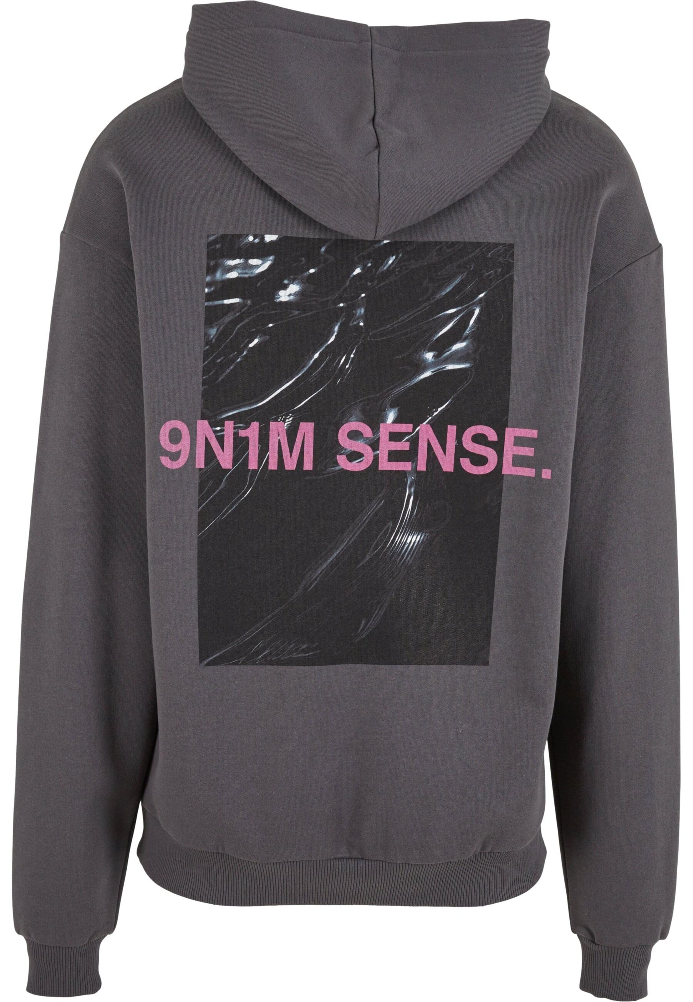 9N1M SENSE Sweatshirt 'Water Chrome' in Grijs