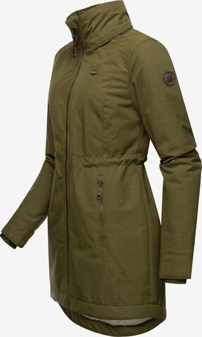 Manteau fonctionnel 'Dakkota' Ragwear en vert