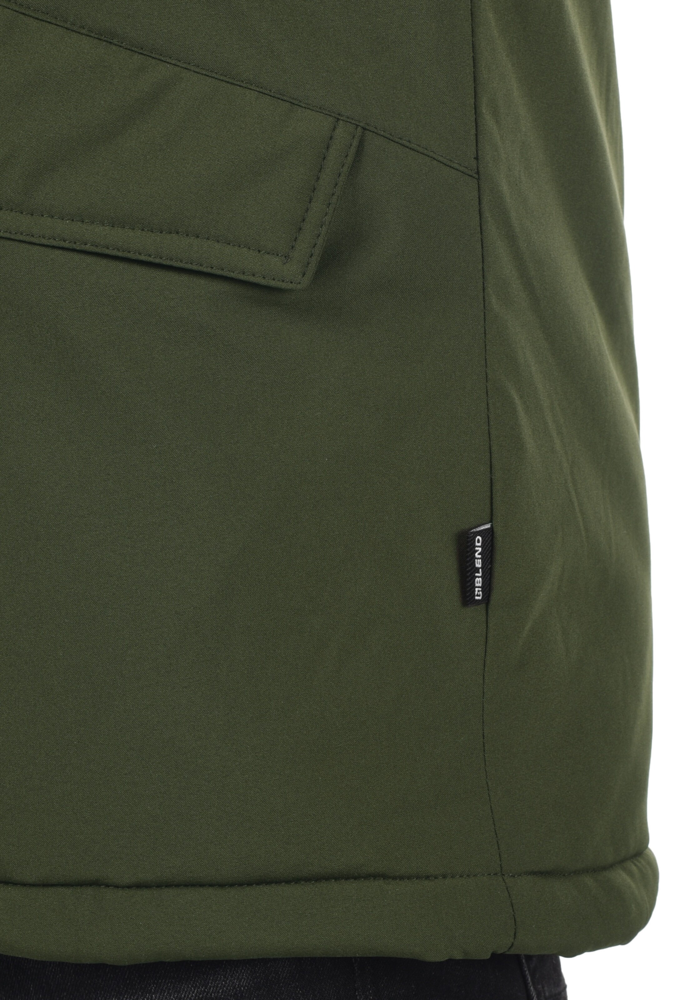 BLEND Winterjacke 'Omar' in Grün