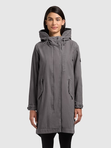 Parka mi-saison 'Freya' khujo en gris