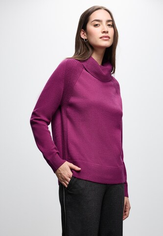 STREET ONE Pullover in Lila: Vorderseite