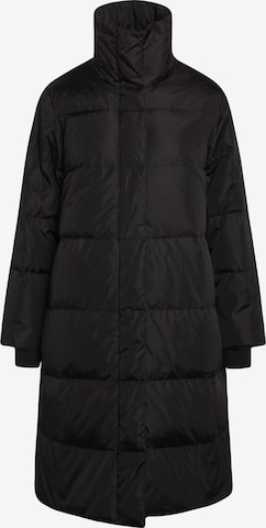 BRUUNS BAZAAR Zimní kabát – černá: přední strana