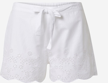 Pantalon de pyjama 'Saskia' Cyberjammies en blanc : devant