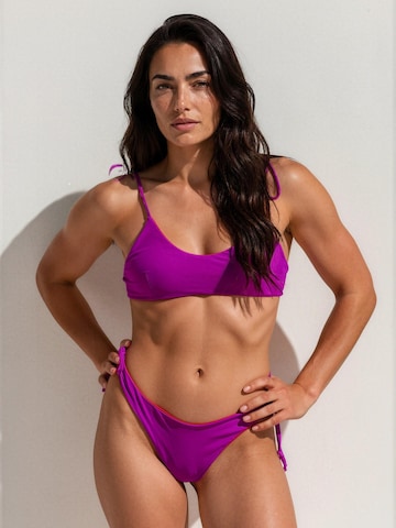 pan y mar Balconette Bikini 'Double-face Bikini Set' in Purple