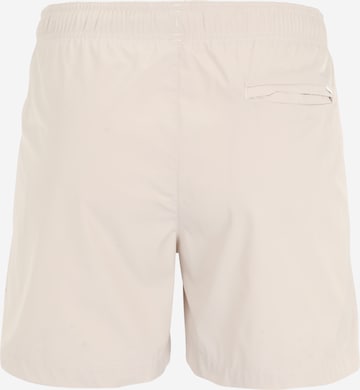 Calvin Klein Swimwear Swimming shorts 'META ESSENTIALS' in Beige