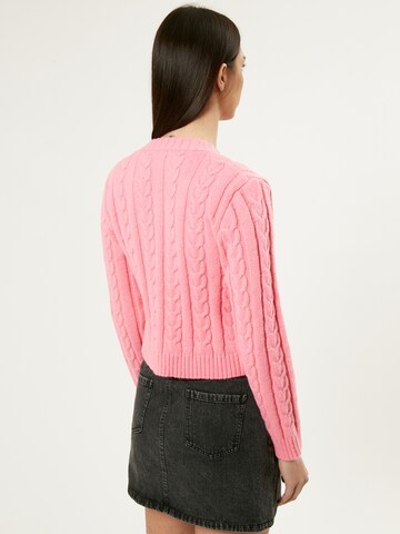 Cardigan Influencer en rose