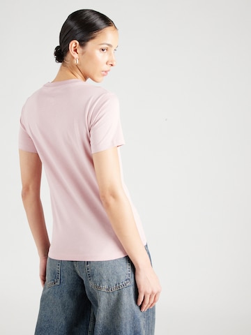 CONVERSE T-shirt 'Chuck Taylor Embro' i rosa