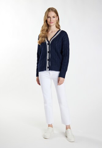 DreiMaster Maritim Knit cardigan in Blue