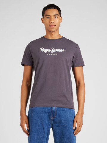 Maglietta 'KEEGAN' di Pepe Jeans in grigio: frontale
