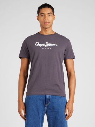 T-Shirt 'KEEGAN' Pepe Jeans en gris : devant