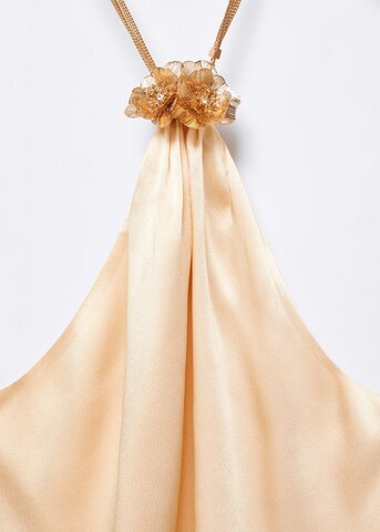 MANGO Top 'Flor' in Beige