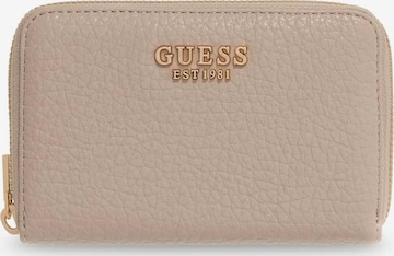 GUESS Wallet 'Melinda' in Beige: front
