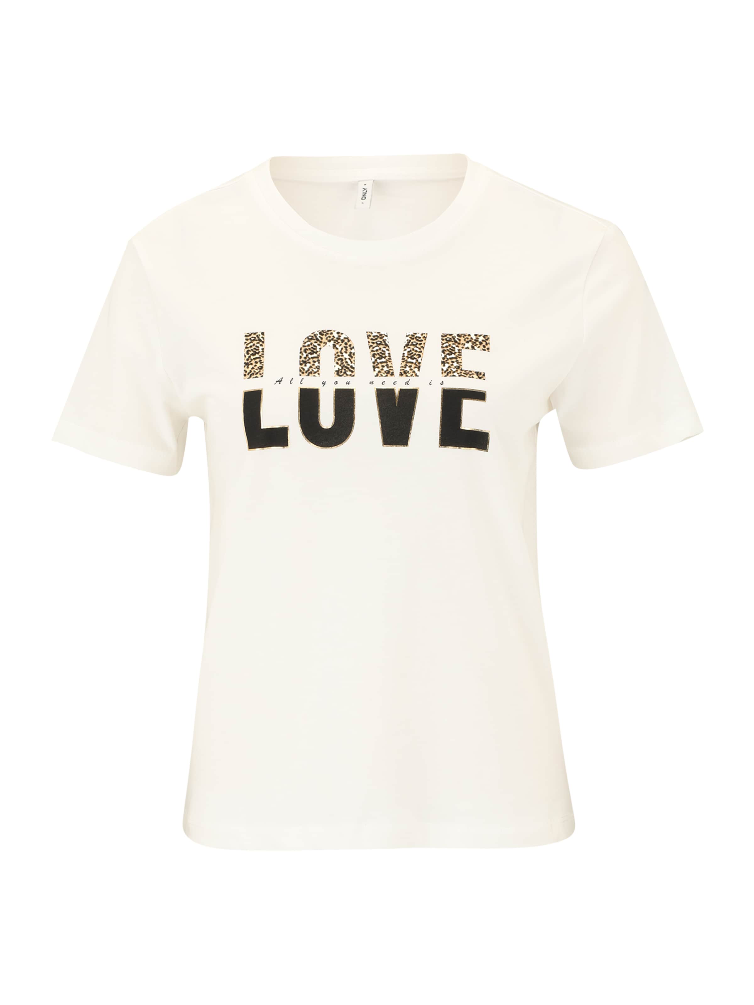 Only Petite T-shirt 'ONLTANYA' i vit: framsida