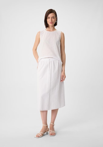 Jupe comma casual identity en blanc