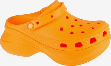 Crocs Clogs in Orange: front