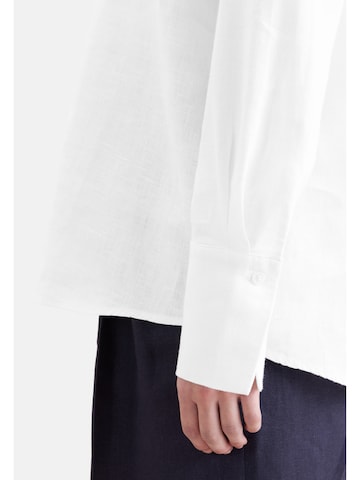 Chemisier SEIDENSTICKER en blanc