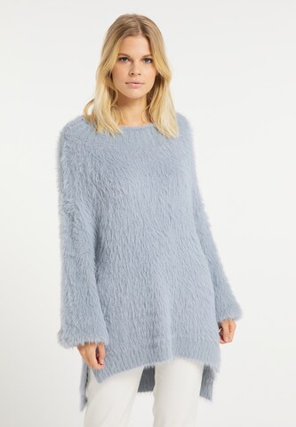 usha WHITE LABEL Sweater in Blue: front