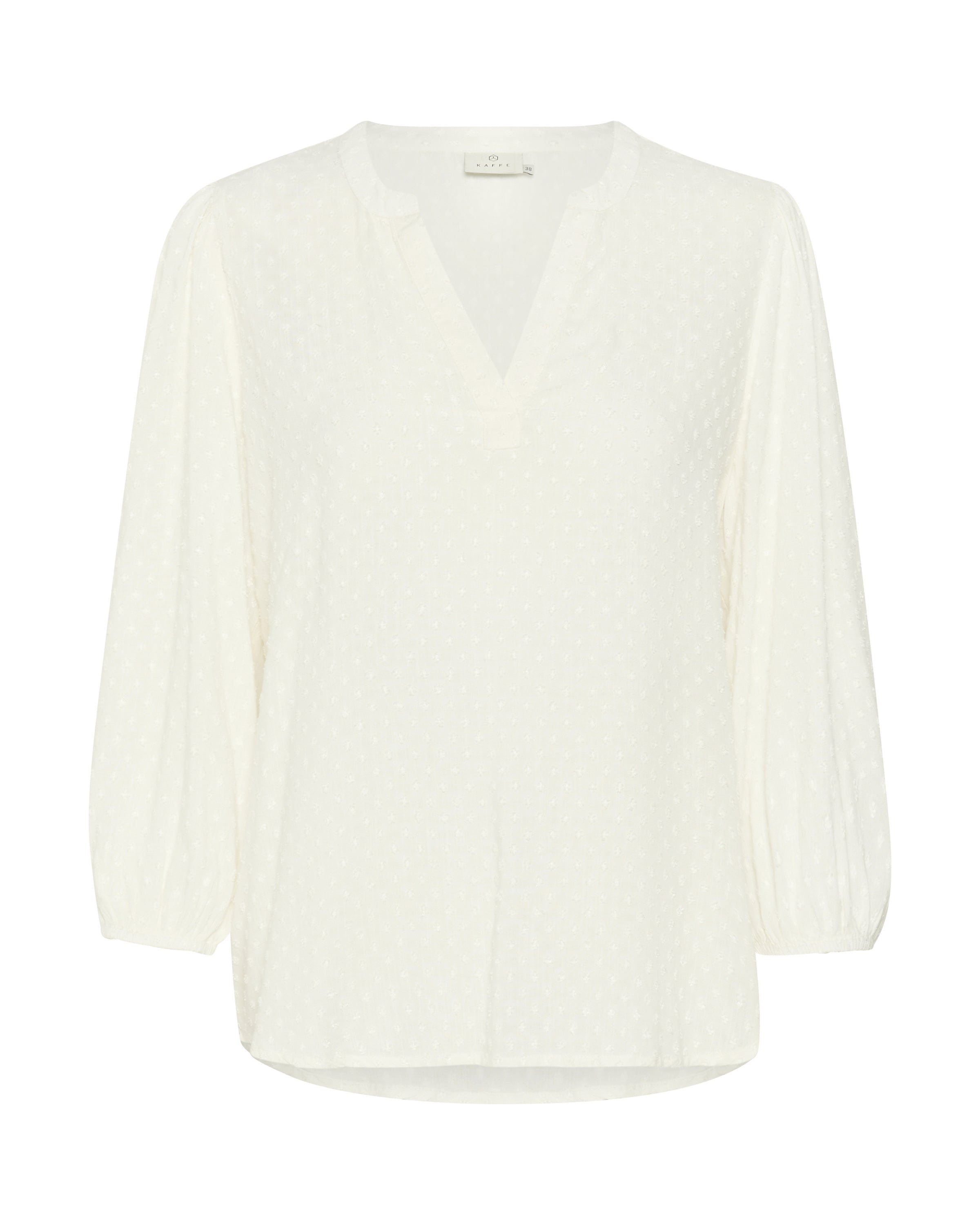 Kaffe Μπλούζα 'KAAnnika' σε λευκό: μπροστά