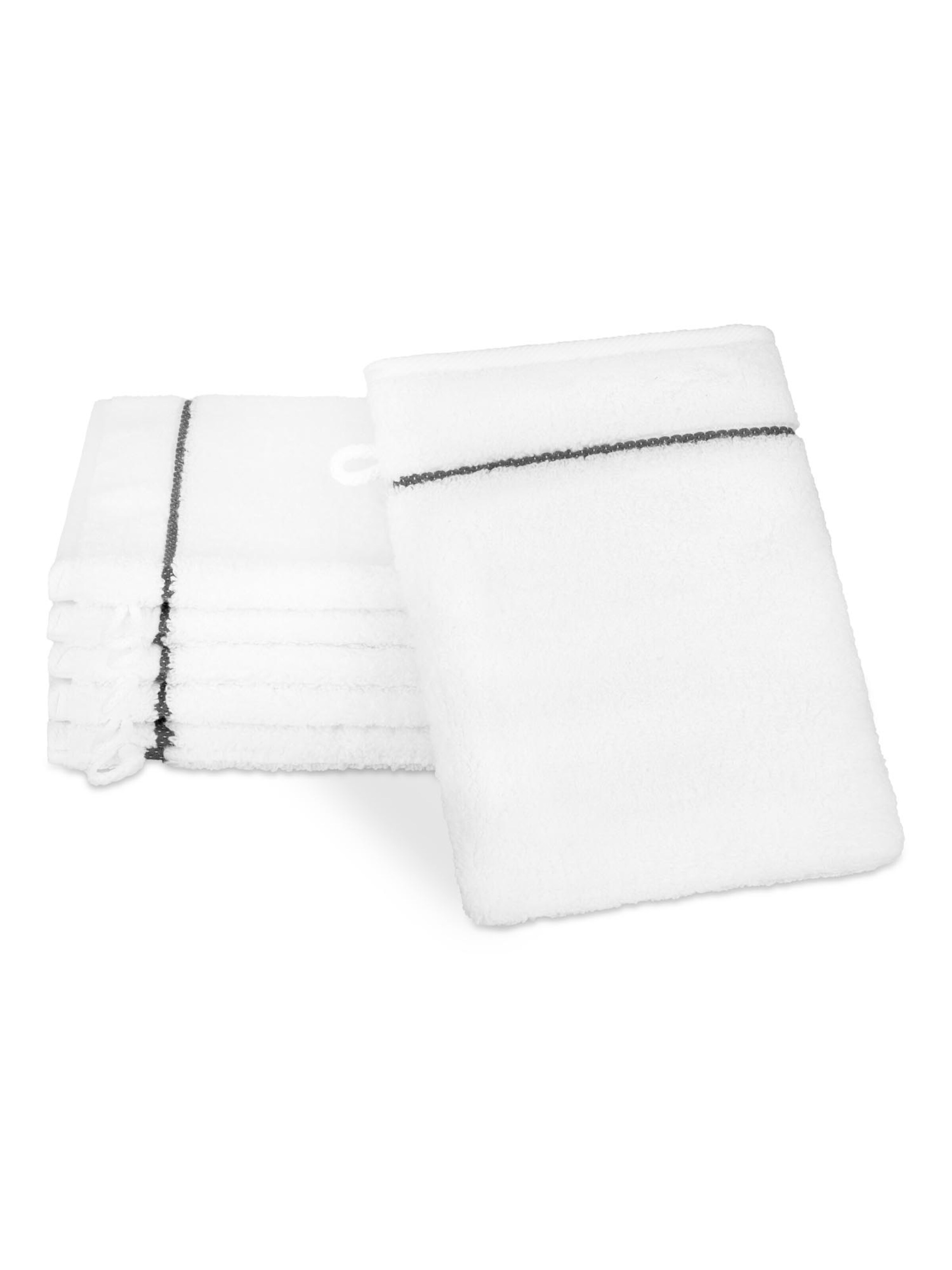 ROSS Towel 'Sensual Skin Karo' in White: front