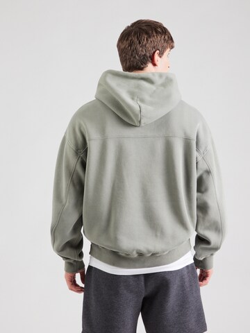 Abercrombie & FitchSweater majica 'ESSENTIAL' - siva boja