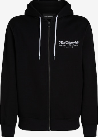 juoda Karl Lagerfeld Džemperis: priekis