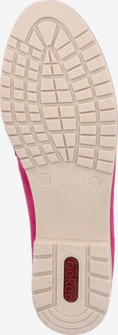 Chaussure basse Rieker en rose