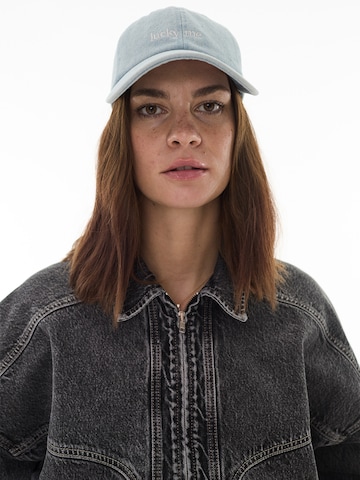 ABOUT YOU x Laura Giurcanu - Gorra 'Katrin' en azul: frente