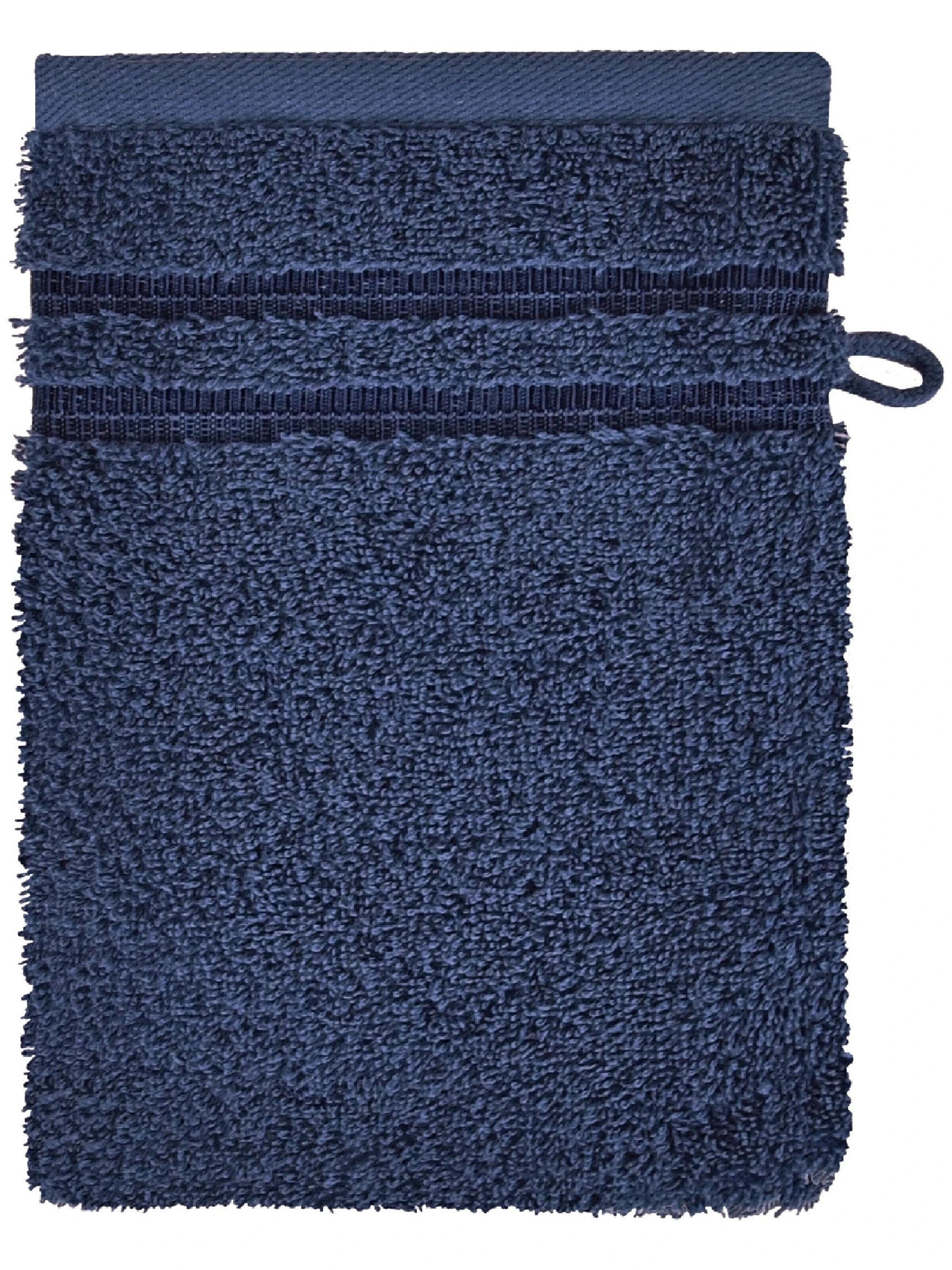 SCHIESSER Waschhandschuhe 'Milano' in Blau