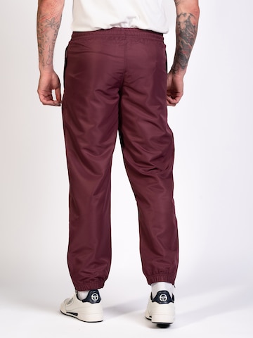 Sergio Tacchini Tapered Workout Pants 'Carson 021' in Purple