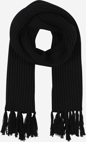 ABOUT YOU x Jaime Lorente Scarf 'Jakob' in Black: front