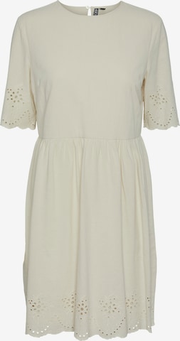 PIECES Kleid 'ALMINA' in Beige: Vorderseite