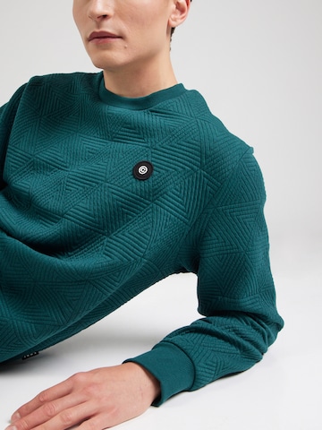 JACK & JONESSweater majica 'JCOGEO' - zelena boja