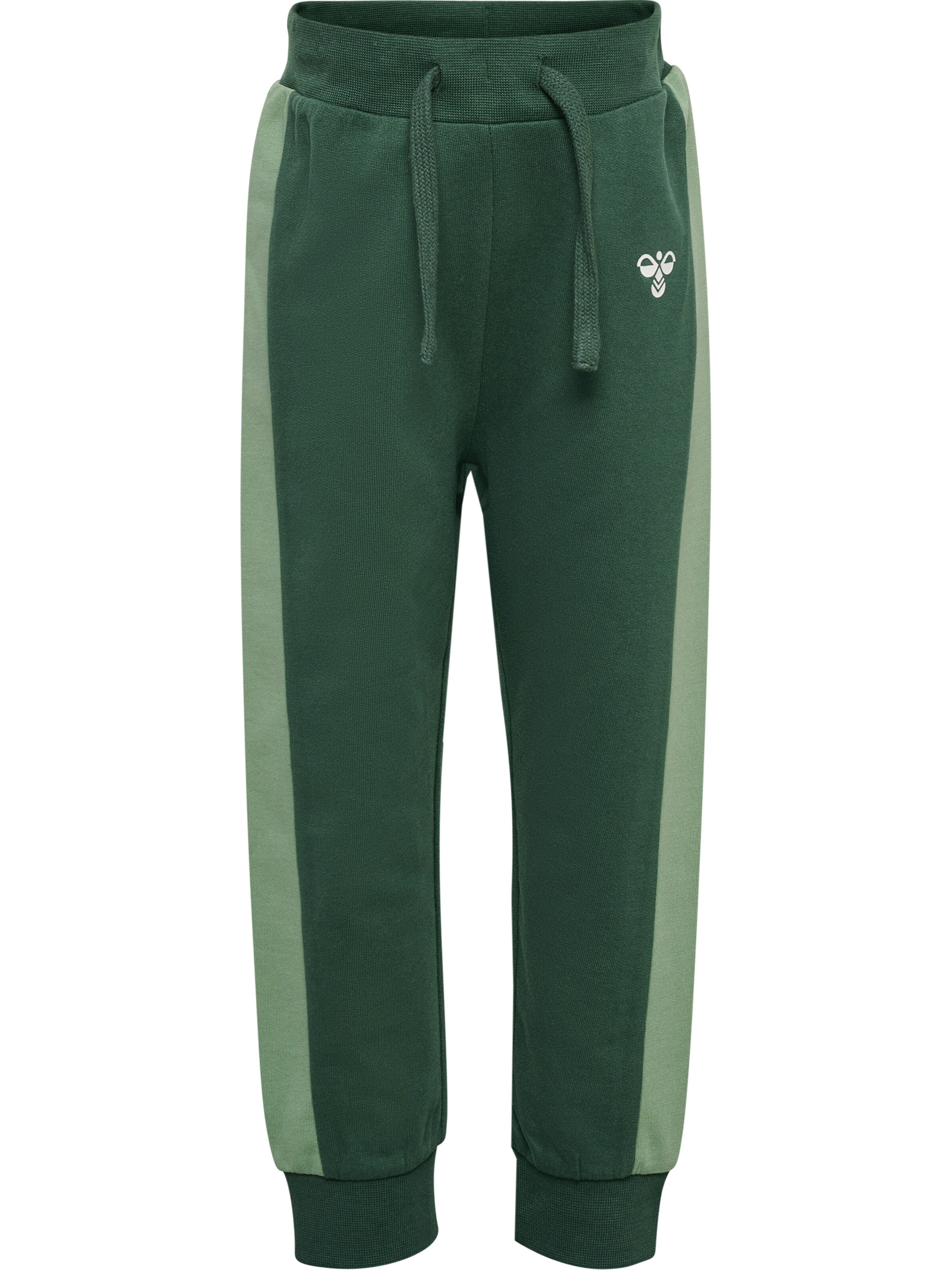 Hummel Tapered Hose in Grün: Vorderseite