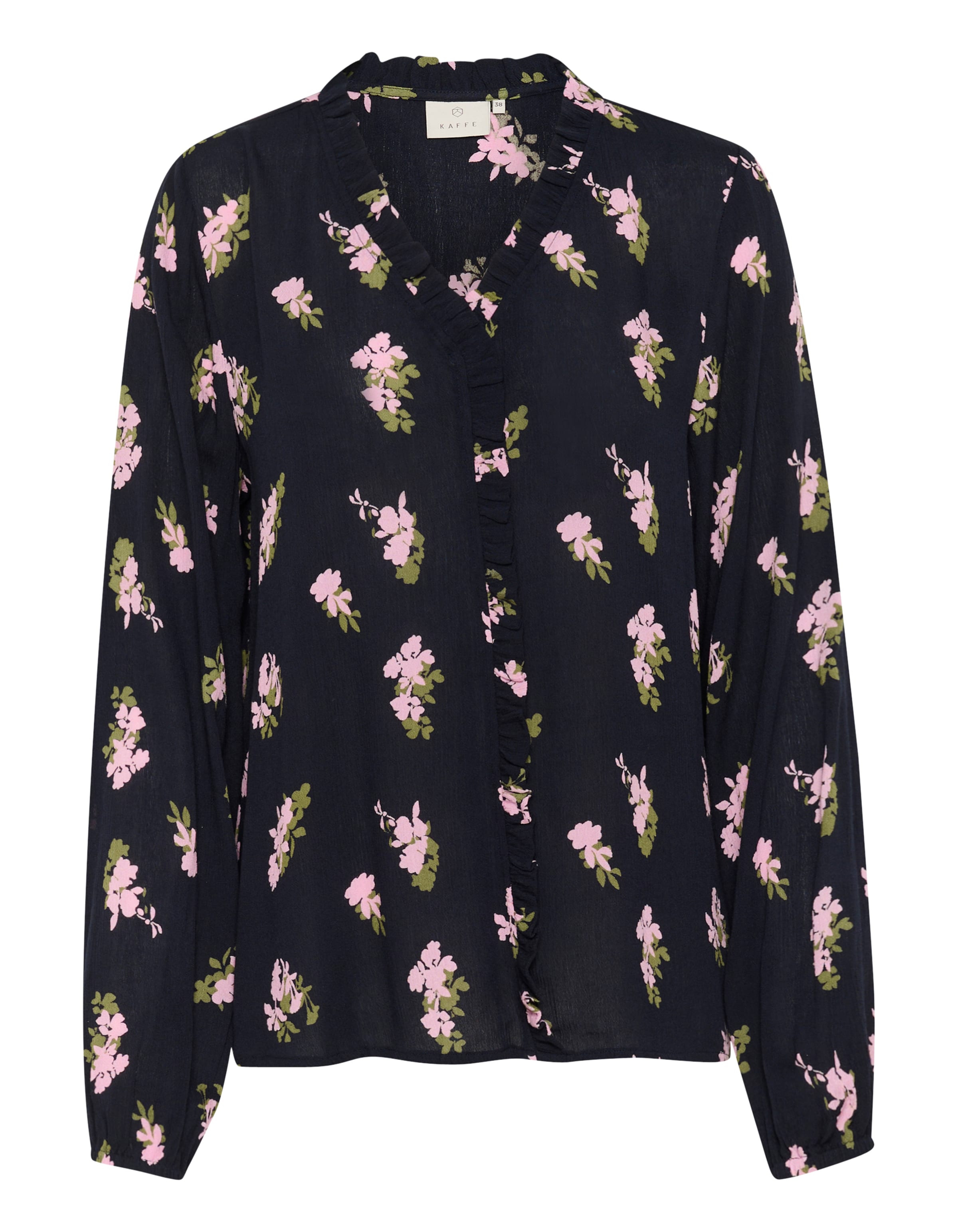 Kaffe Bluse 'Ellen' in Blau: Vorderseite