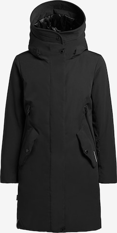 khujo Kurtka zimowa 'CHARLYN4' w kolorze czarny: przód