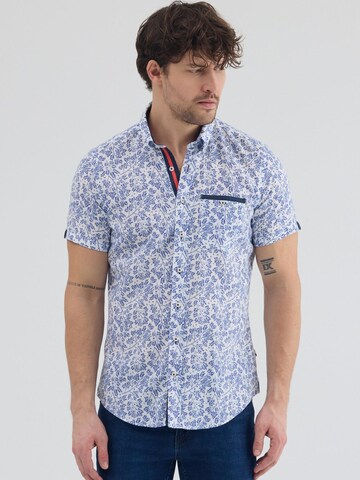 Slim fit Camicia di 7Camicie in bianco